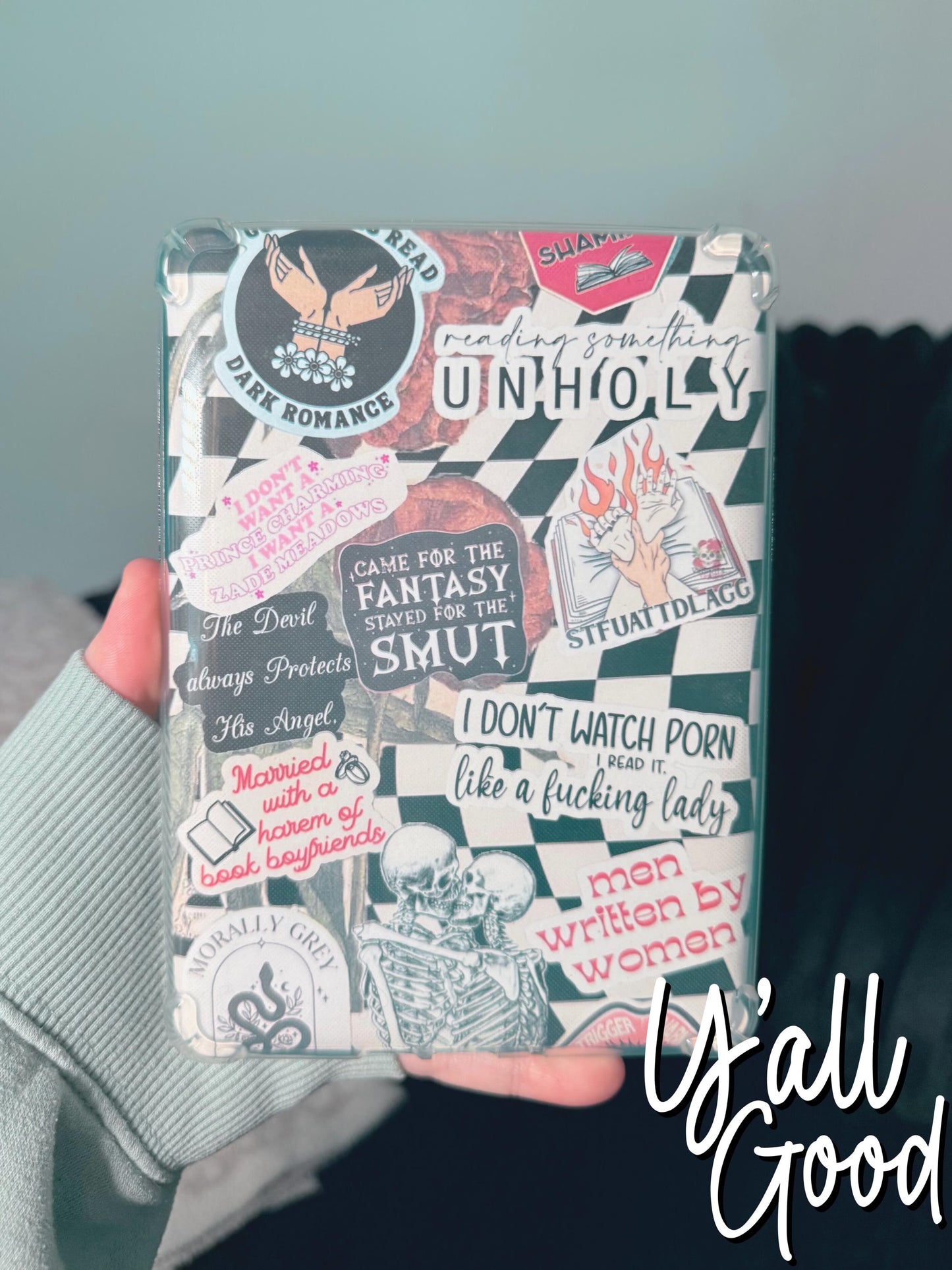 Booktok Dark Romance Kindle Insert , Kindle Accessories , Smut