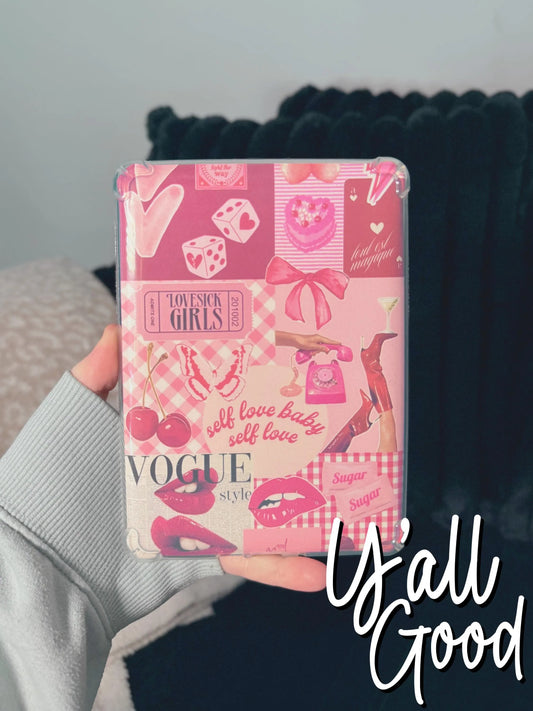 Girly Kindle Insert, Book Lover, Kindle Accessories
